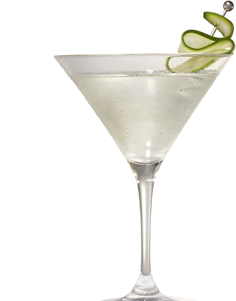 Classic Martini Cocktail Garnish PNG