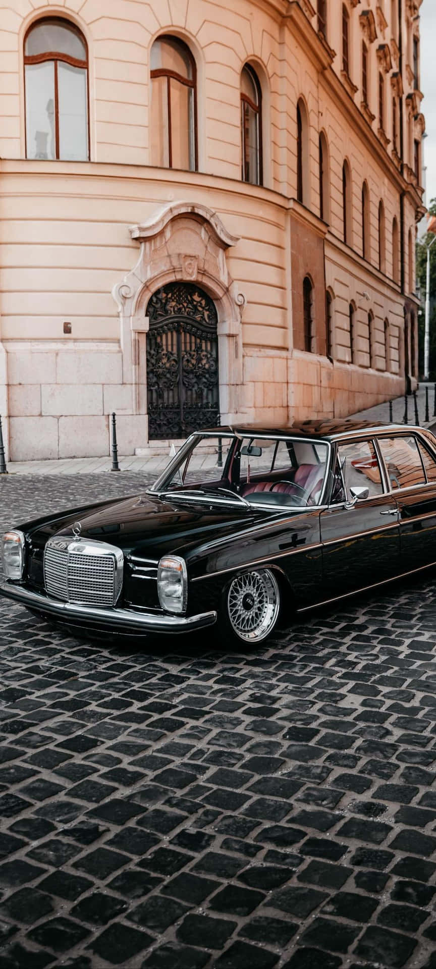 Klassisk Mercedes Bygget til Drømme tapet Wallpaper