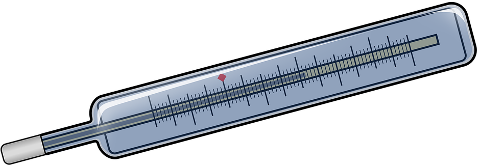 Classic Mercury Thermometer PNG