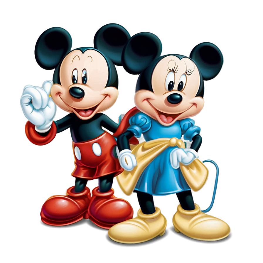 Classic Mickey And Minnie Png 89 PNG