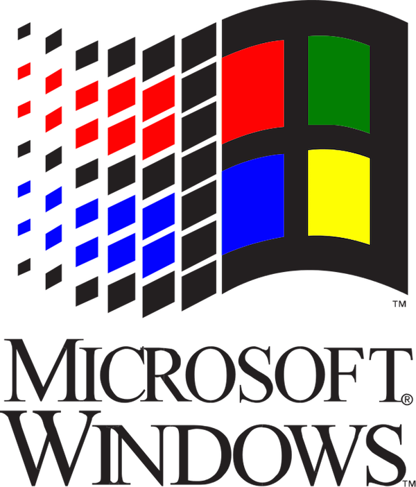 Classic Microsoft Windows Logo PNG