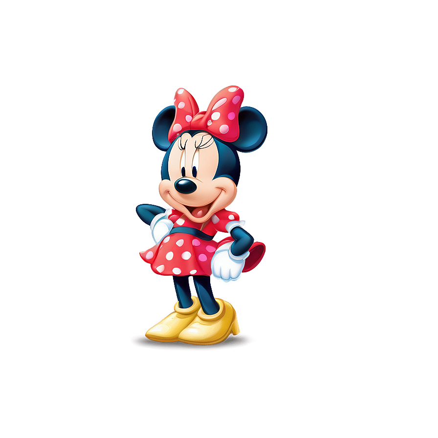 Classic Minnie Mouse Pose Png Ogx PNG