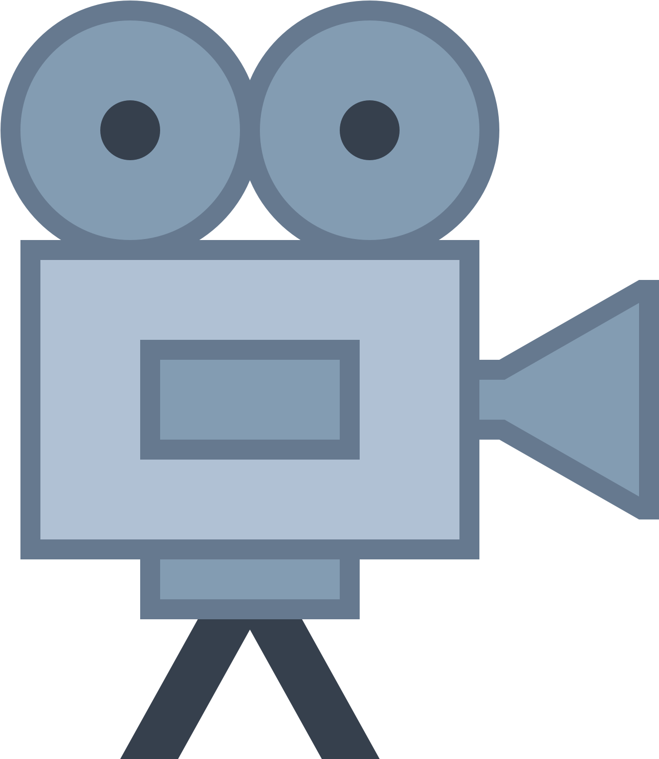 Classic Movie Camera Icon PNG