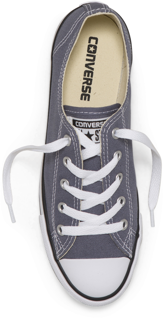 Classic Navy Converse Sneaker PNG