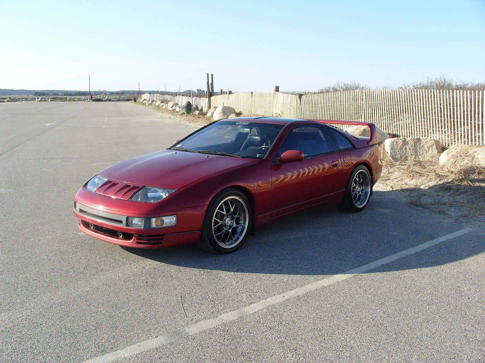 Classic Nissan 300zx - A Retro Beauty Wallpaper