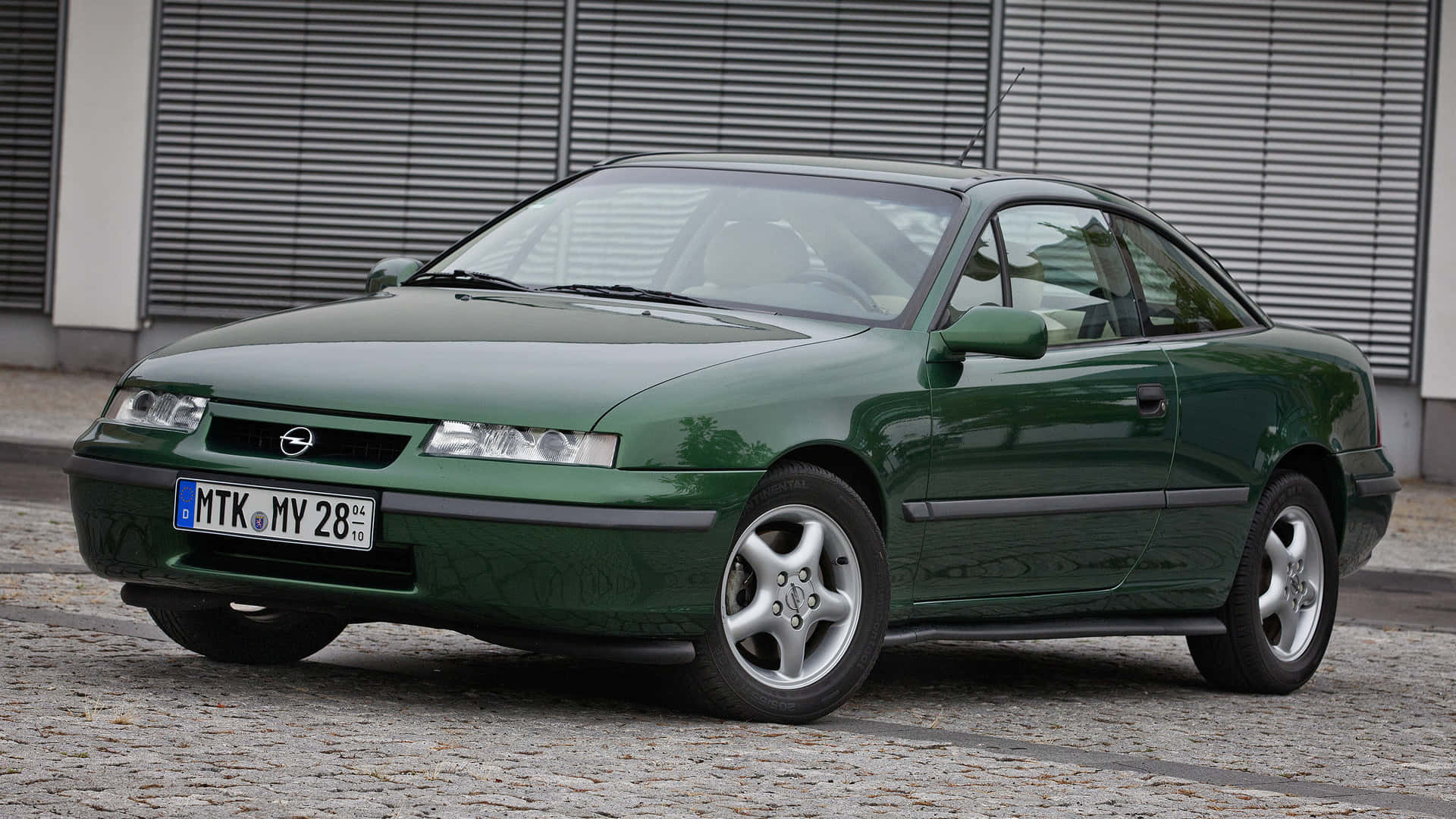 Classic Opel Calibra In Pristine Condition Wallpaper