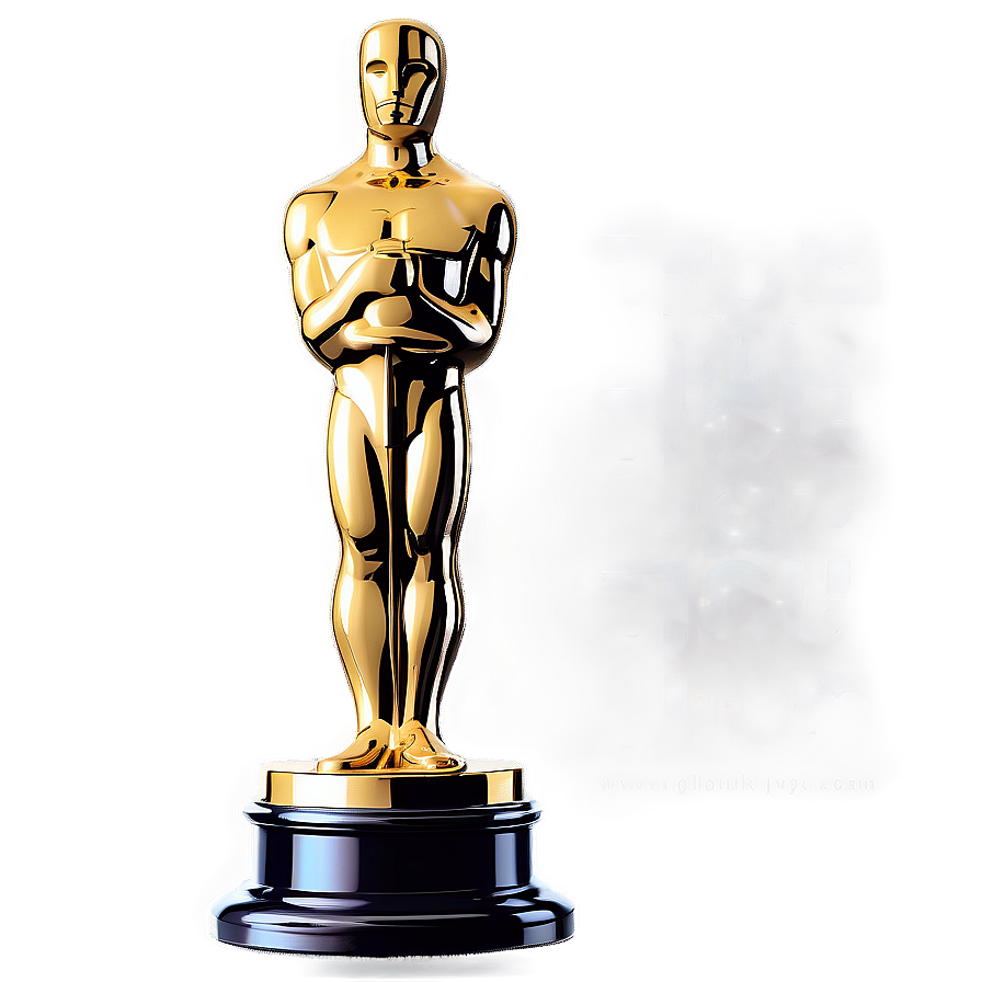 Classic Oscar Statue Png 06202024 PNG