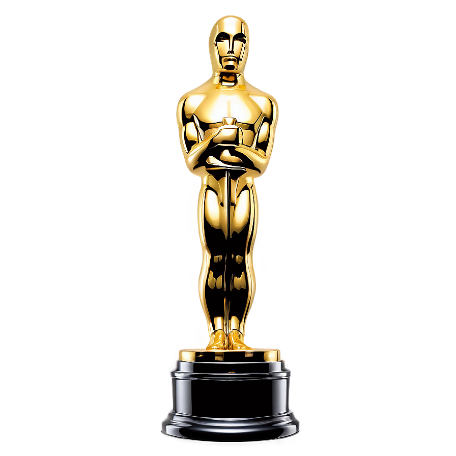 Classic Oscar Statue Png Arf PNG