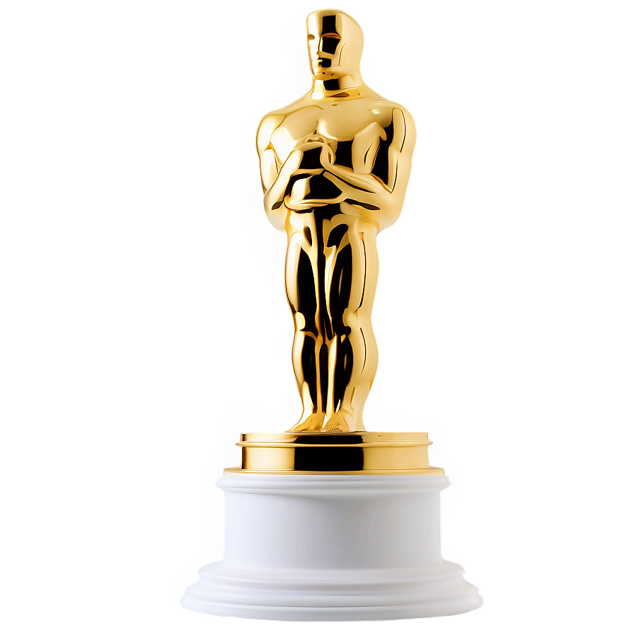 Classic Oscar Statue Png Feb PNG