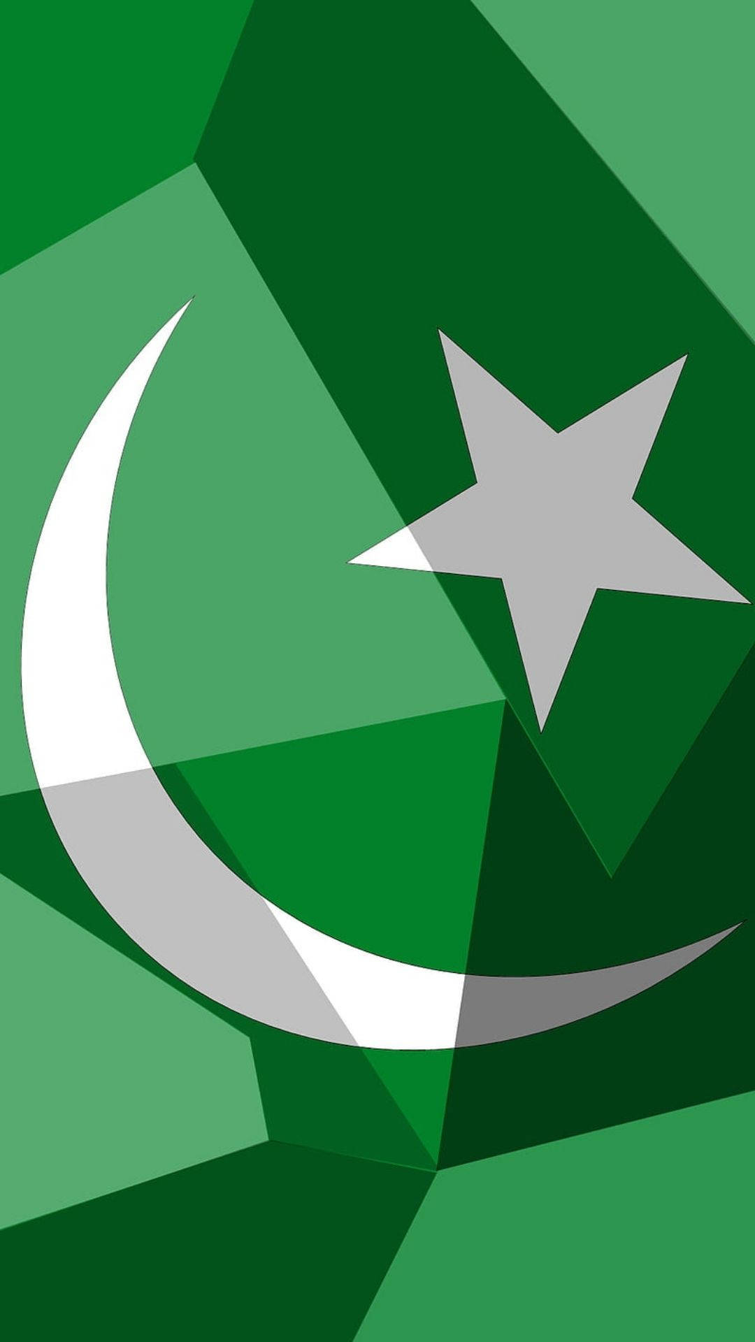 Download Classic Pakistan Logo Wallpaper 