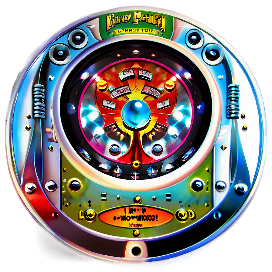 Classic Pinball Machine Png Gtj43 PNG