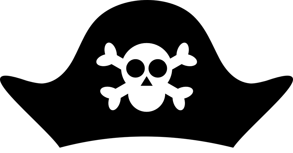 Classic Pirate Hat Icon PNG