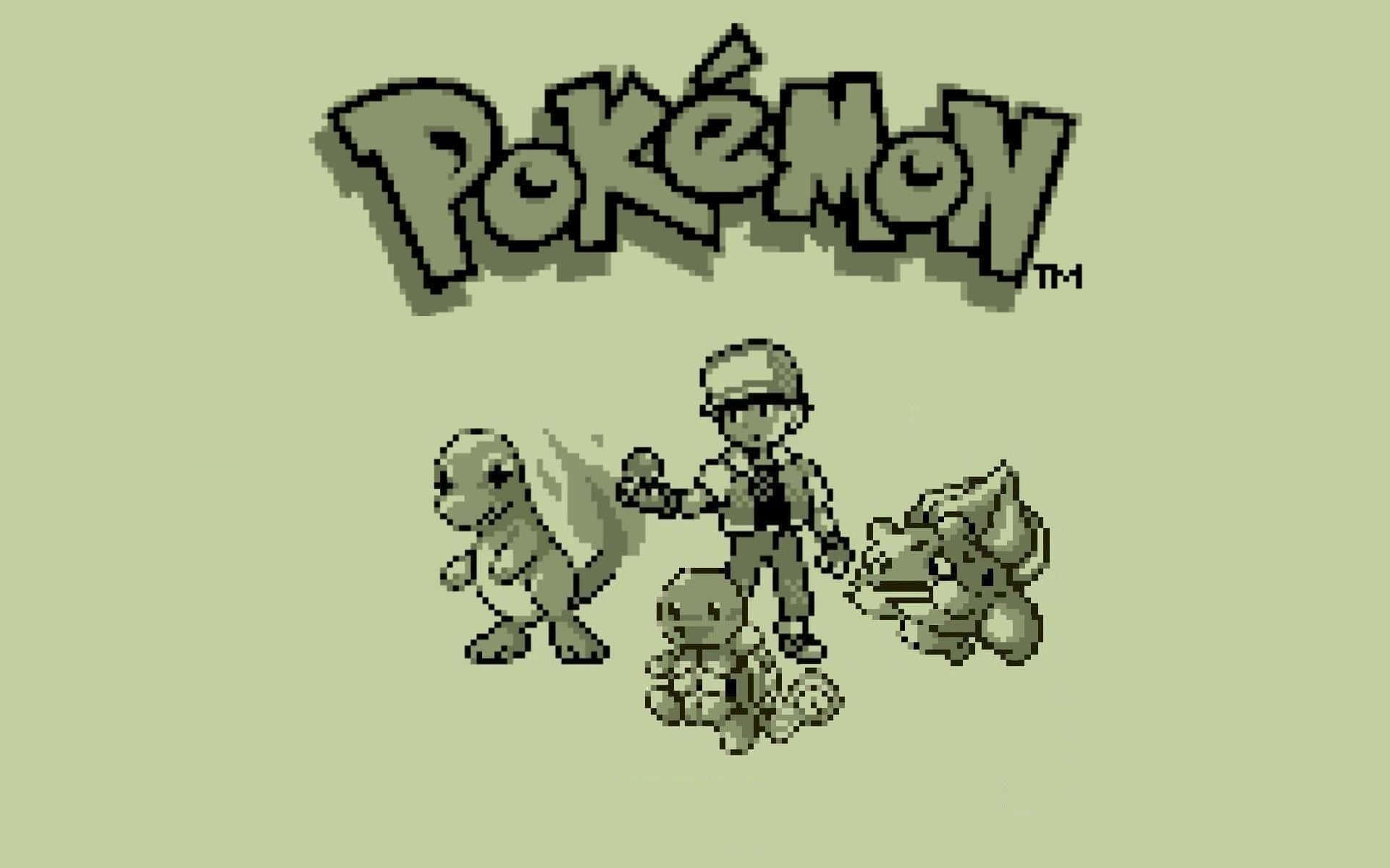 Classic_ Pokemon_ Gameboy_ Screen Wallpaper