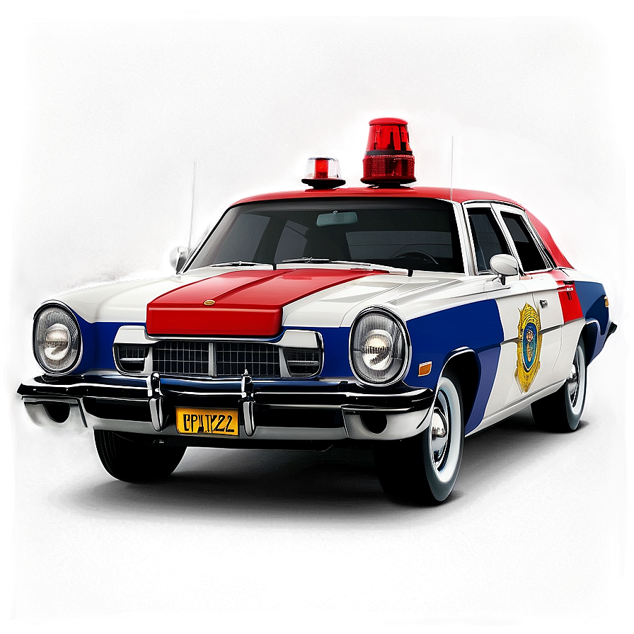 Classic Police Car Png 94 PNG