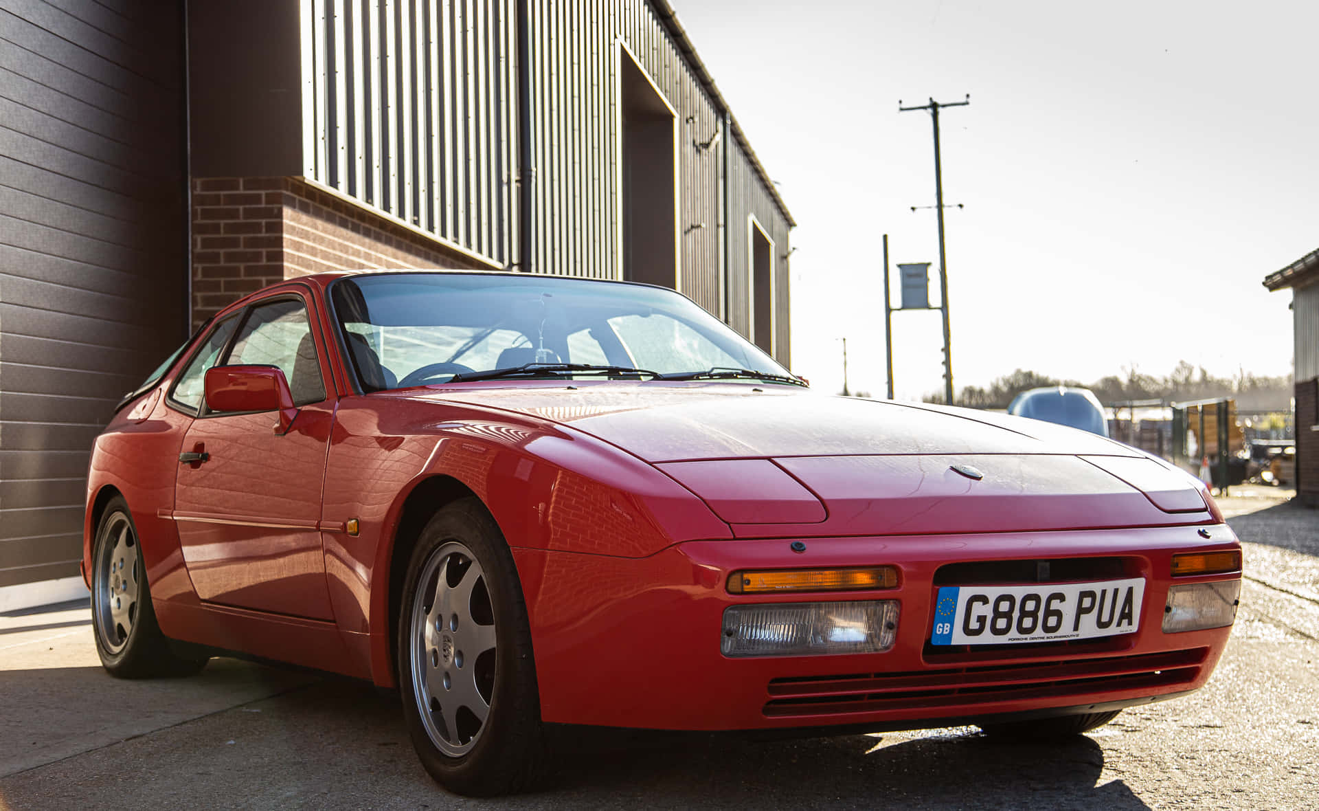 Classic Porsche 944 In All Its Glory Wallpaper