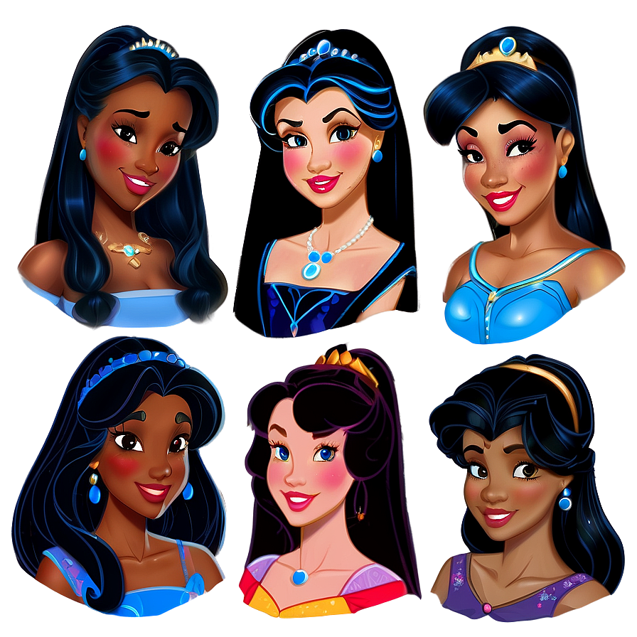 Classic Princesses Portraits Png 43 PNG