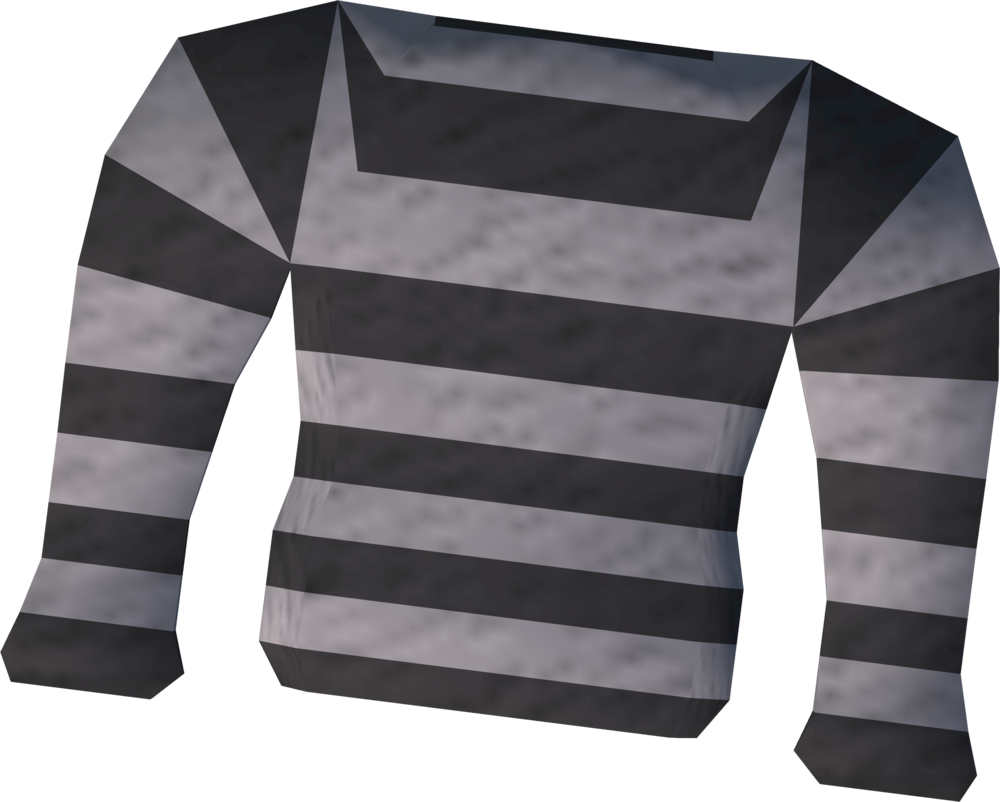Classic Prison Uniform Shirt PNG