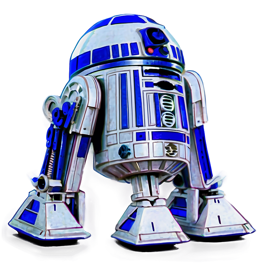Classic R2d2 Standing Pose Png Obp55 PNG