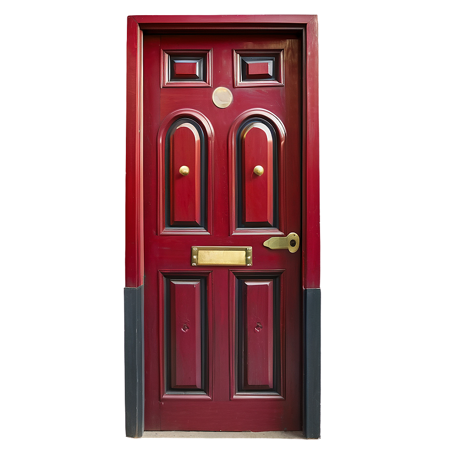 Classic Red Door Png Ijl25 PNG