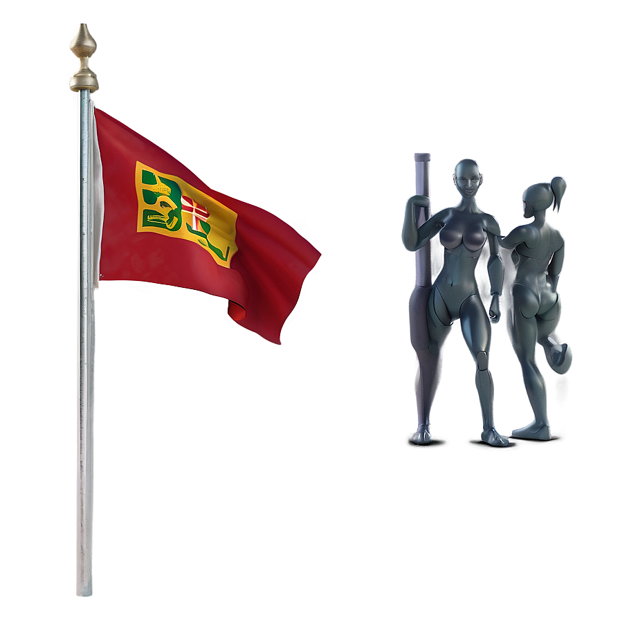 Classic Red Flag Model Png Tdu PNG