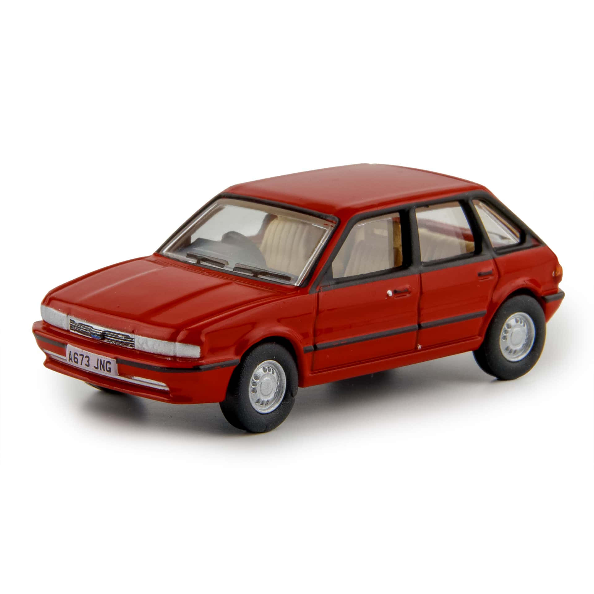 Classic Red Mg Maestro On A Country Road Wallpaper