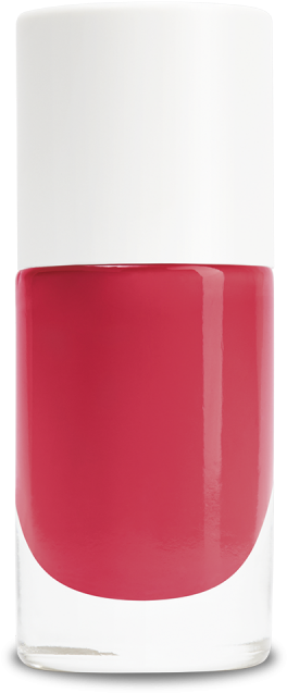 Classic Red Nail Polish Bottle PNG