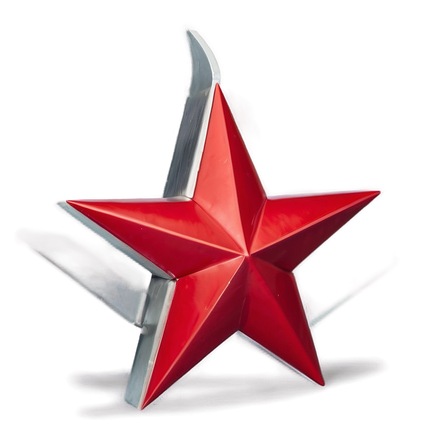 Classic Red Star Png 05232024 PNG