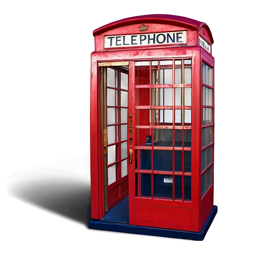 Classic Red Telephone Booth Png Ttb5 PNG