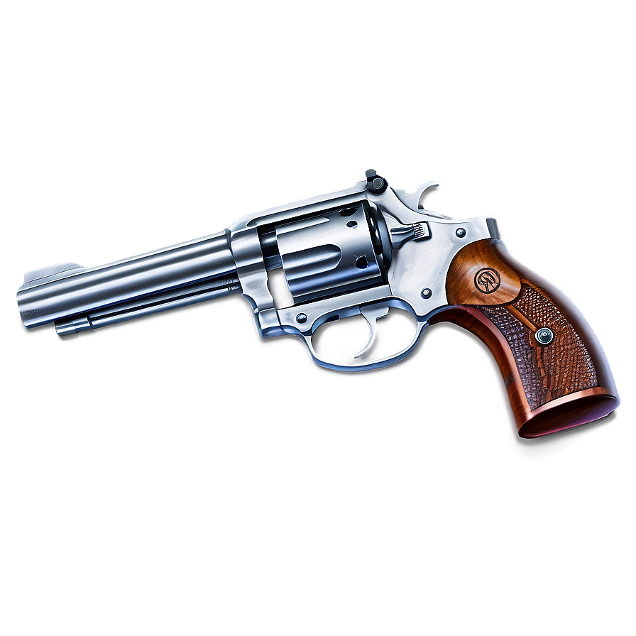 Classic Revolver Art Png 05242024 PNG
