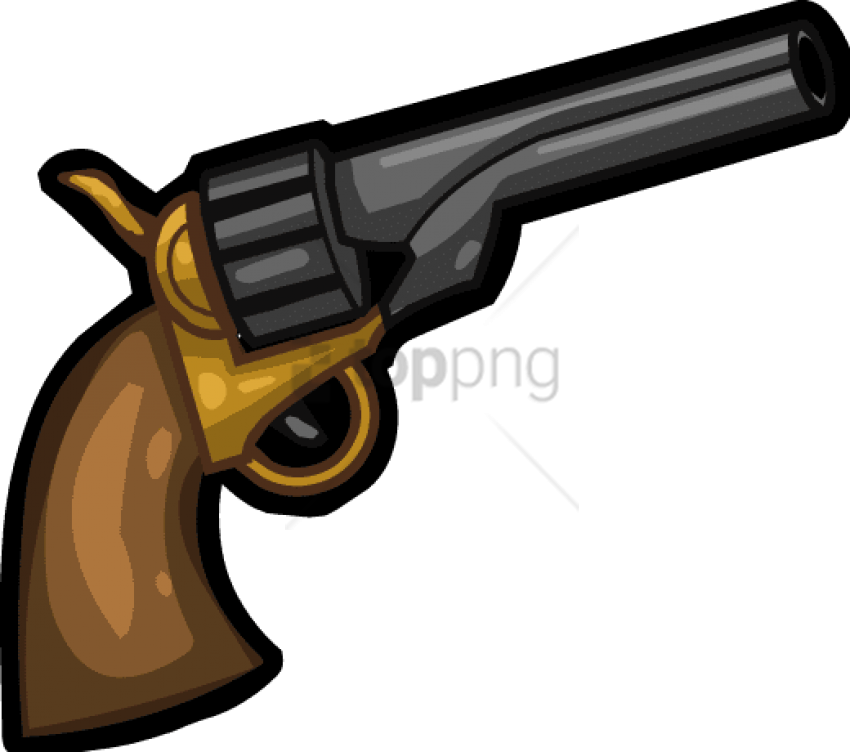 Classic Revolver Illustration.png PNG