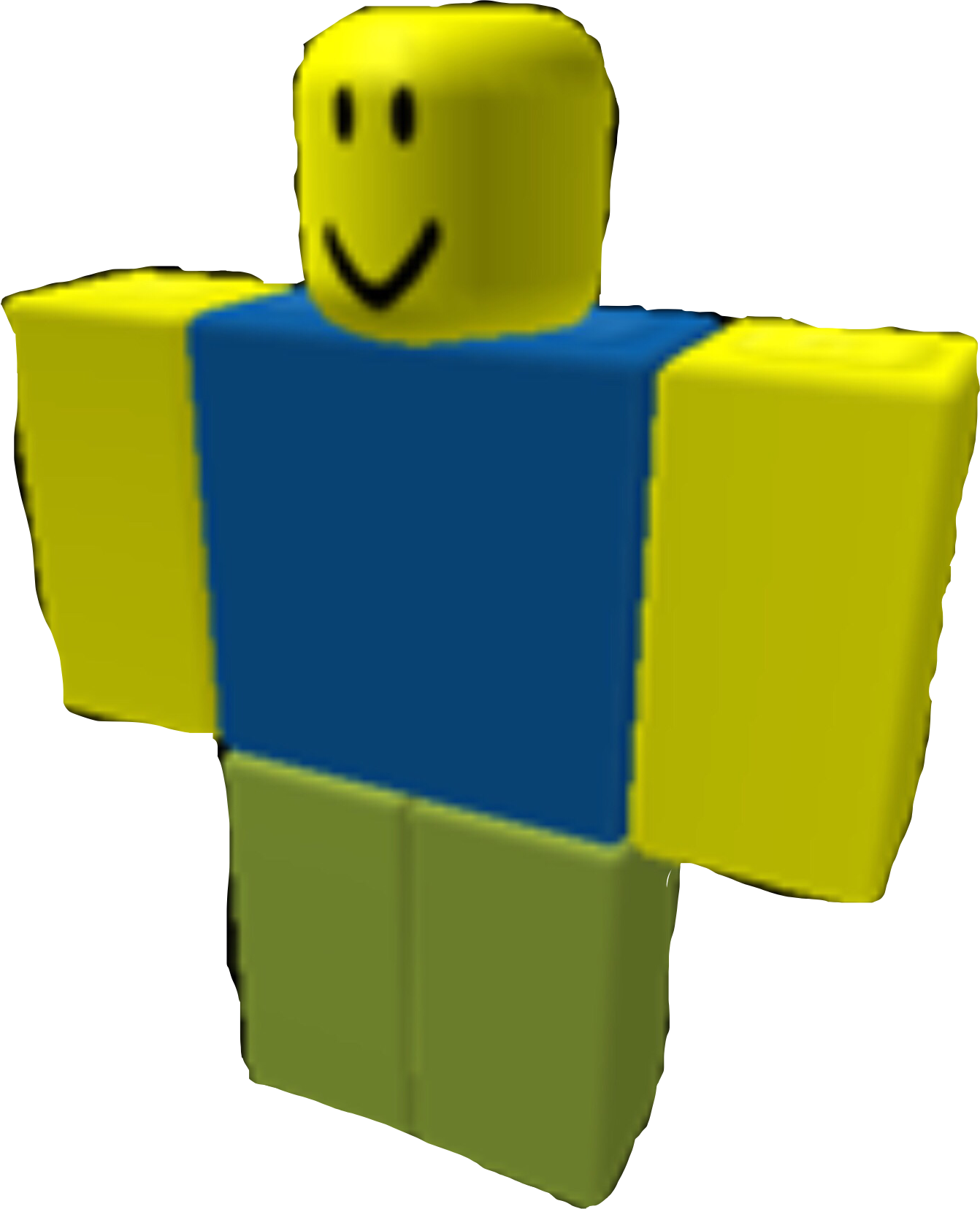 Classic Roblox Avatar Smile PNG