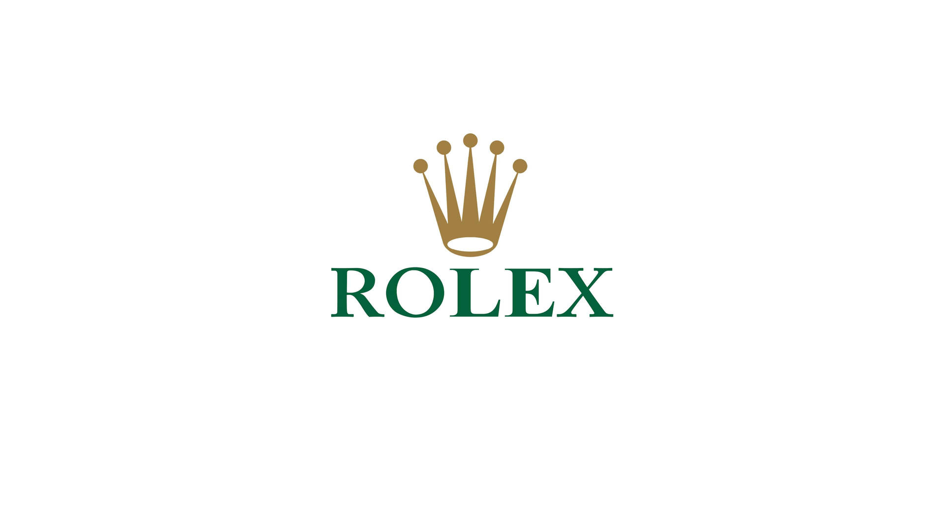 Klassisk Rolex-logo Wallpaper