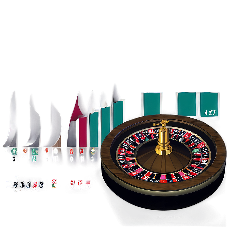 Classic Roulette Table Setup Png 06202024 PNG