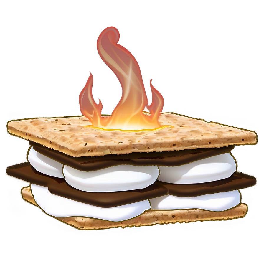 Classic S'more Recipe Png 33 PNG