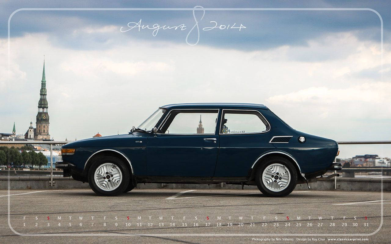 Classic Saab 2014 Calendar