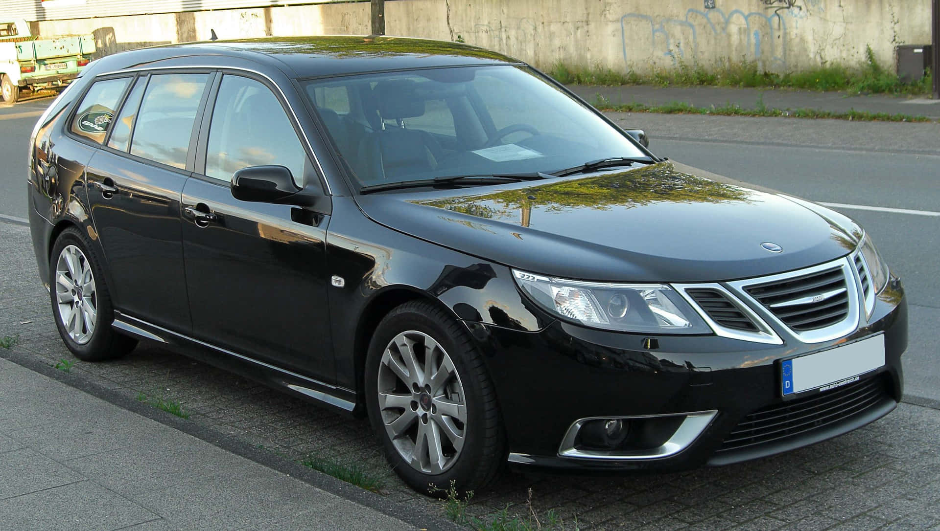 Download Classic Saab 9-3 — Grace And Elegance On The Road Wallpaper ...