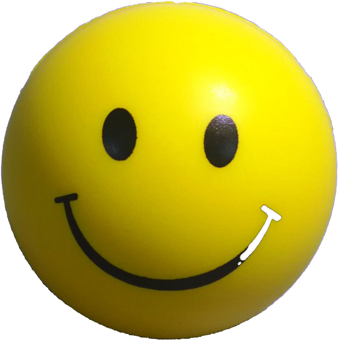 Classic Smiley Face Ball PNG
