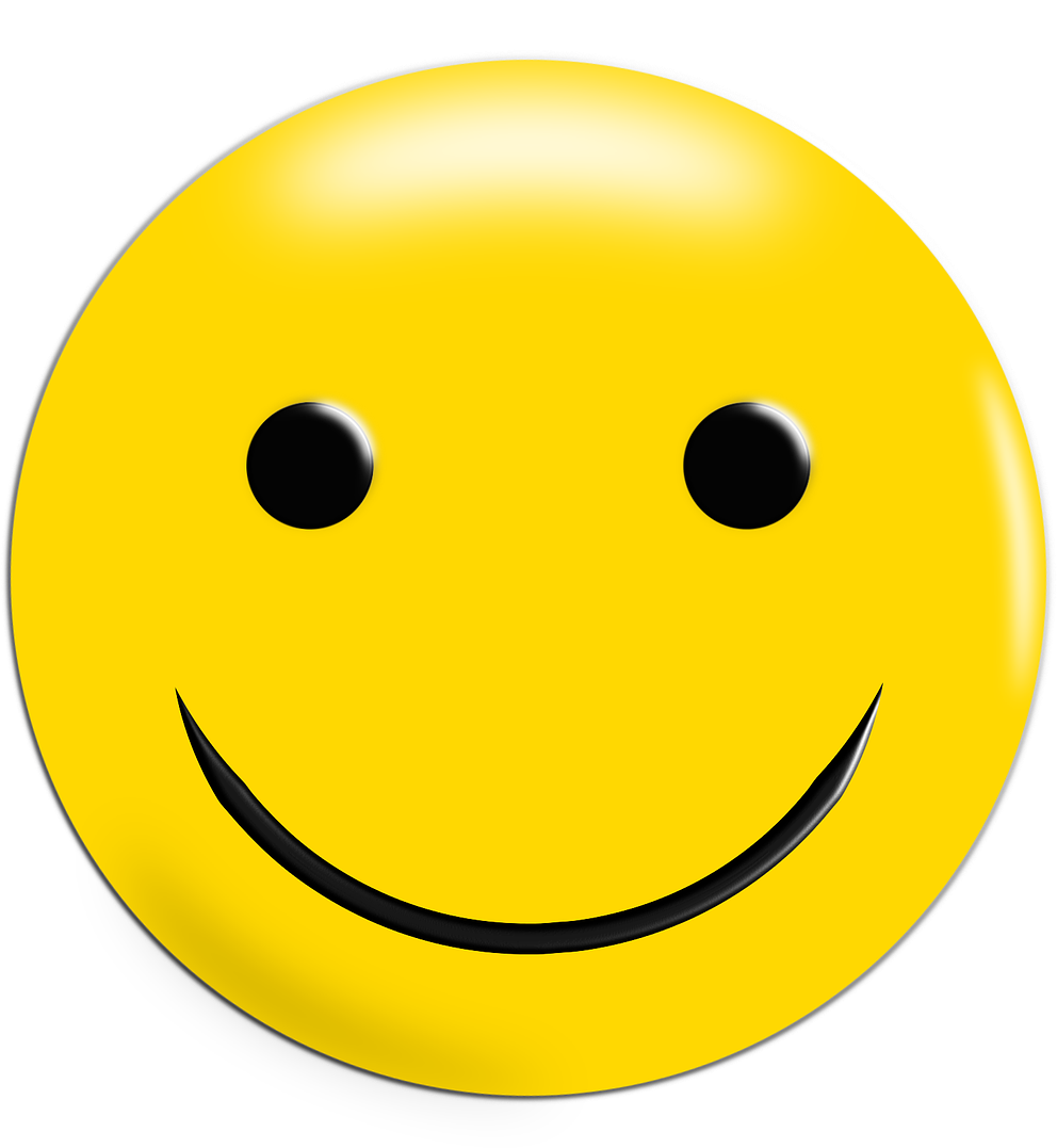 Classic Smiley Face Emoji.png PNG