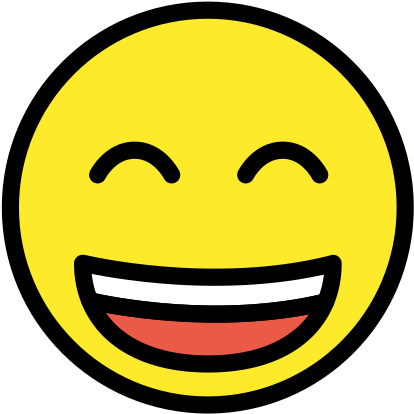 Classic Smiling Emoji.png PNG