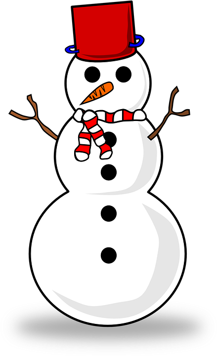 Classic Snowman Clipart PNG