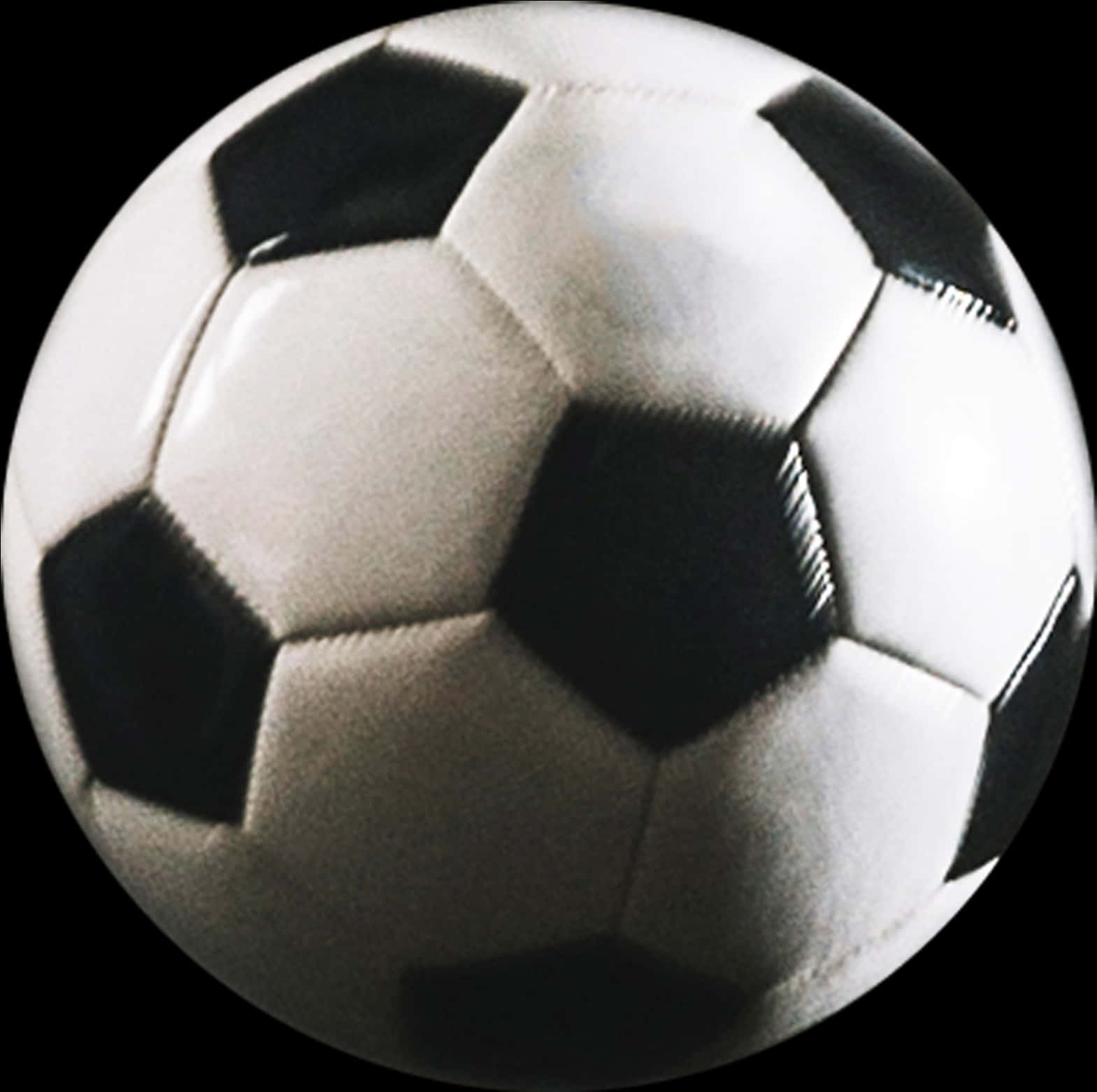 Classic Soccer Ball PNG