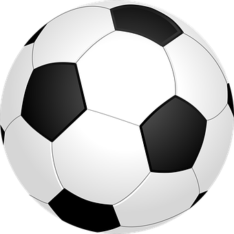 Classic Soccer Ball Graphic PNG