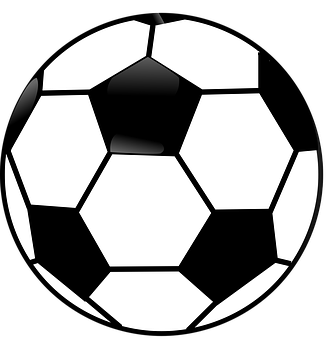 Classic Soccer Ball Icon PNG