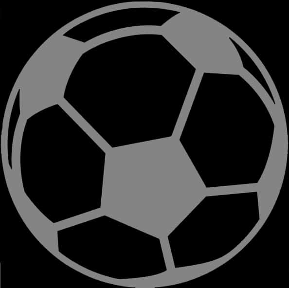 Classic Soccer Ball Icon PNG