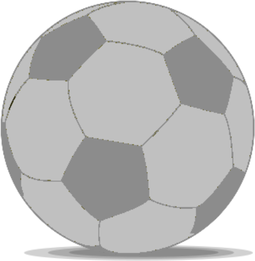 Classic Soccer Ball Image PNG