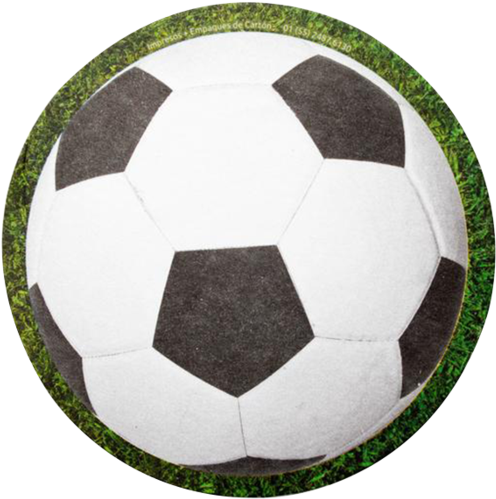 Classic Soccer Ballon Grass PNG