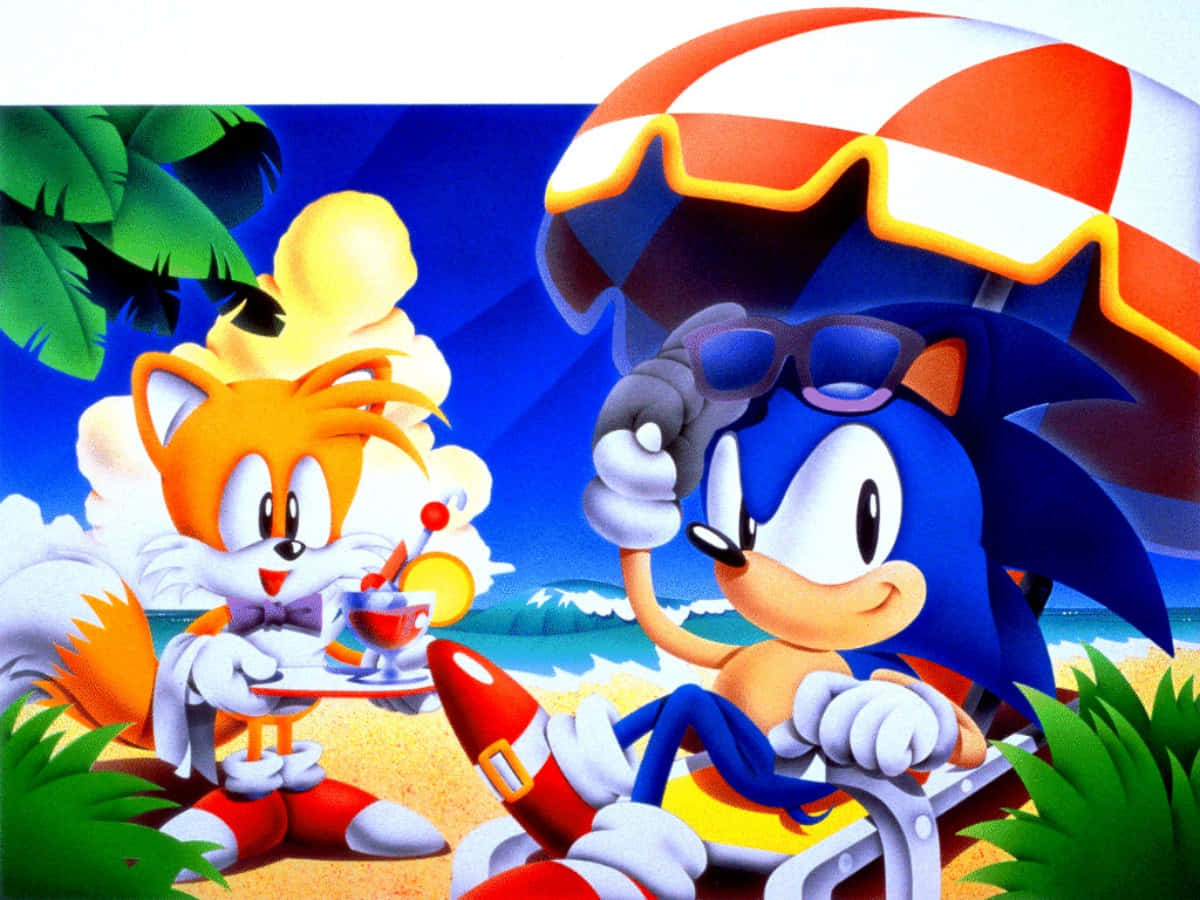 Celebrail 30º Anniversario Di Sonic Con Questo Classico Look Retrò.