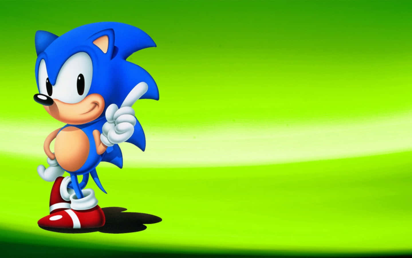 Get ready to blast back to the past with Classic Sonic!