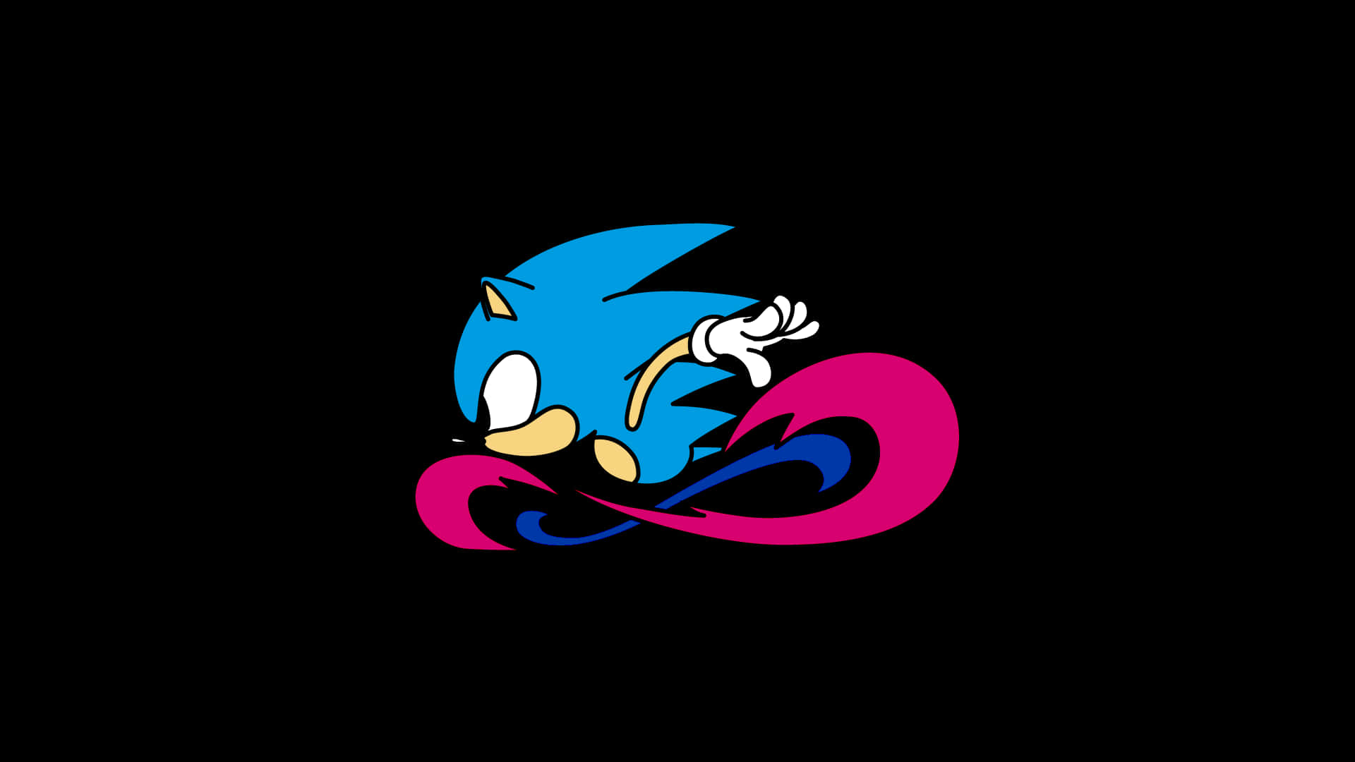 Upplevden Klassiska Resan Med Äventyr Med Sonic The Hedgehog