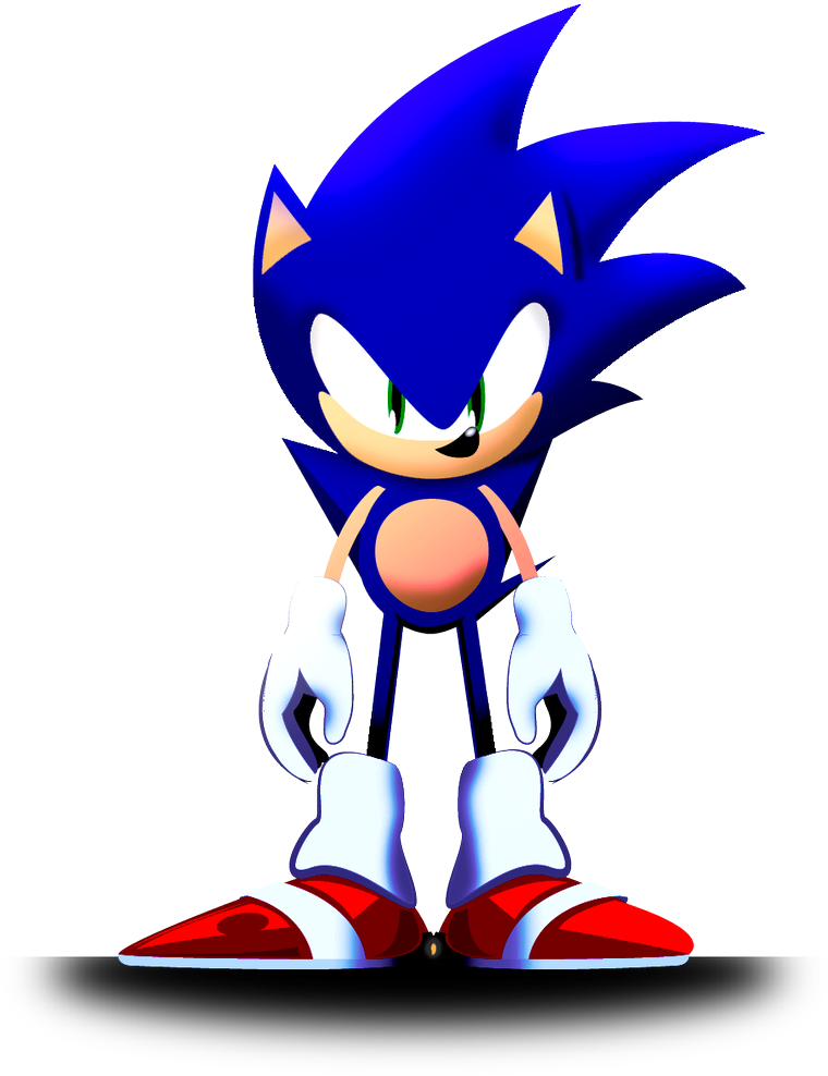 Classic Sonic Pose.png PNG